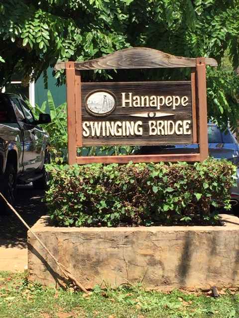 Hanapepe Swinging Bridge